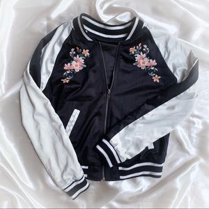 reversible bomber jacket 🌸
